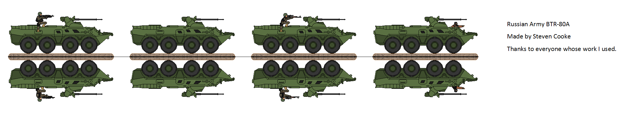 Russian BTR-80A